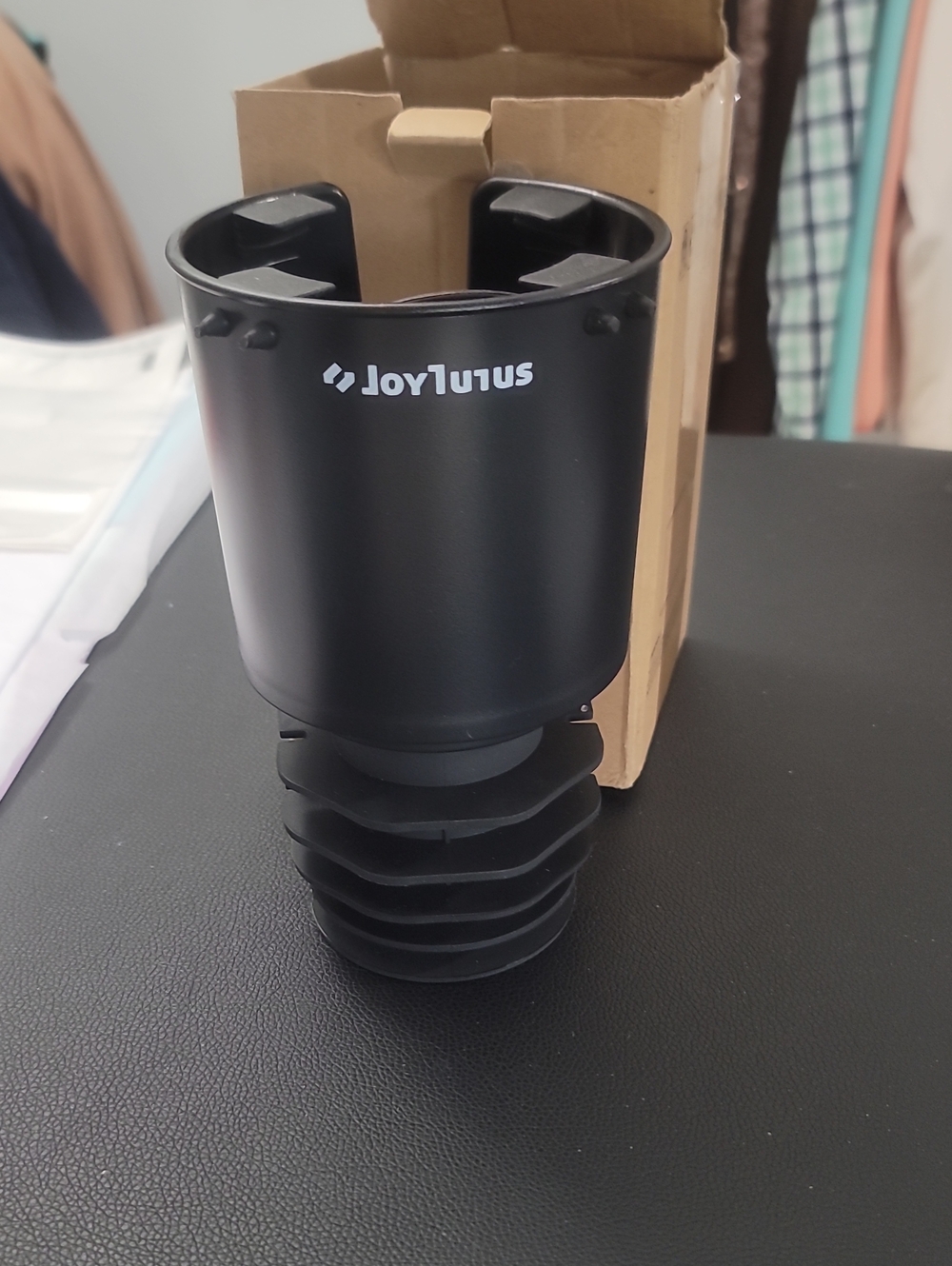 JoyTutus Black Car Cup Holder Expander
